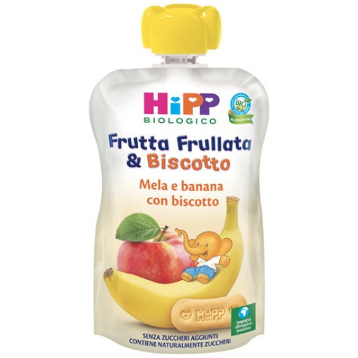 HIPP Frutta Frull&Bisc Me/Ban.