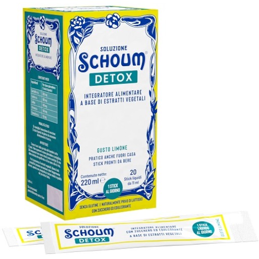 SCHOUM Soluz.DETOX 20Stick