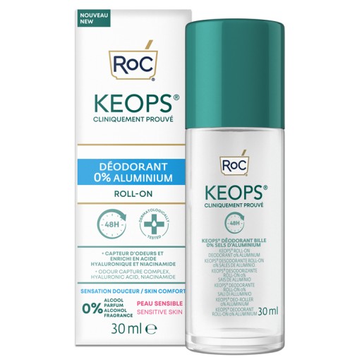 ROC KEOPS DEODORANT ROLL ON