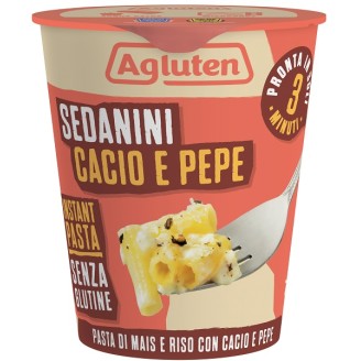 AGLUTEN Sedanini Cacio&Pepe70g