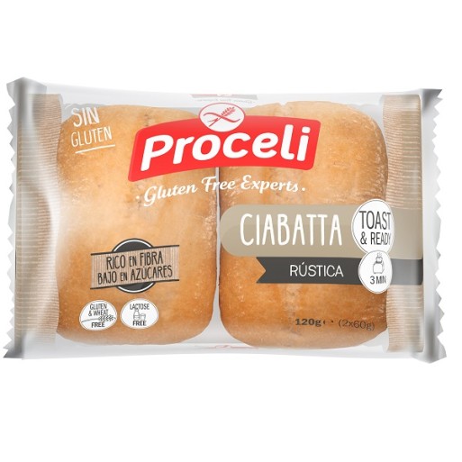 PROCELI Ciabatta Rustica 2x60g