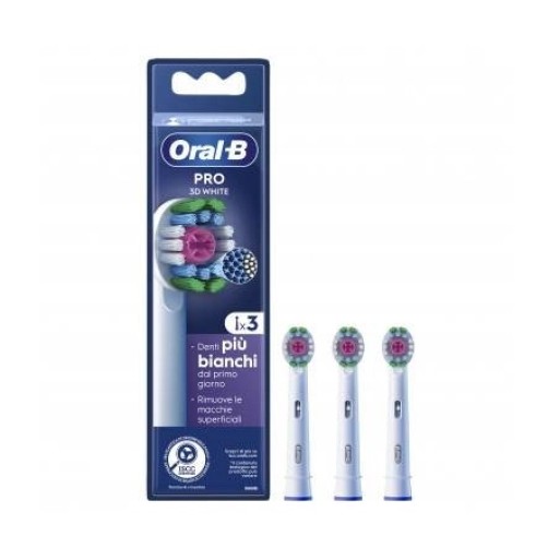 ORAL-B Ric.EB18-3D White 3pz