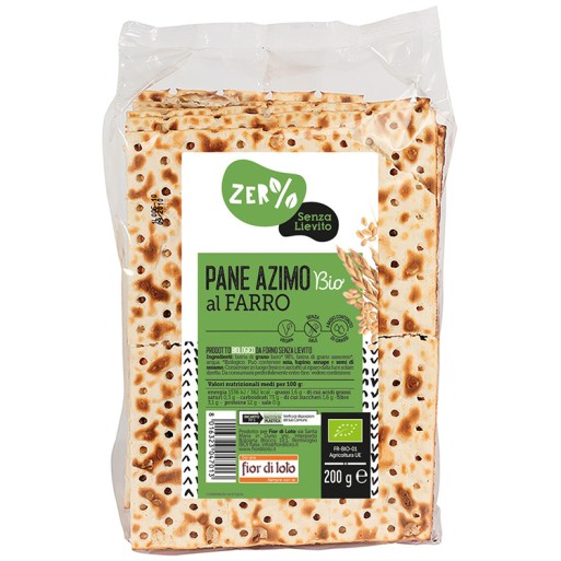 ZER%GLUT Pane Azzimo Farro200g