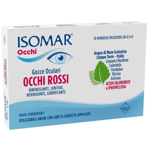 ISOMAR Occhi Rossi 10f.0,2%5ml