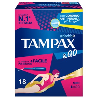 TAMPAX&GO Mini*18pz