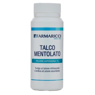 TALCO Mentol.1% 100g F-RICCI