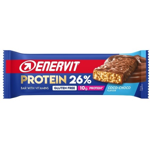 ENERVIT Sport Barr.26%Choco40g