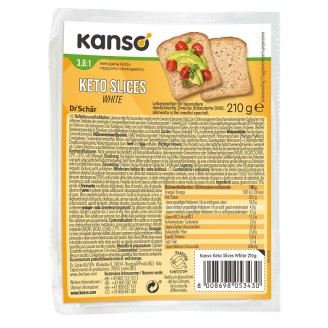 KANSO Keto Slices White 210g