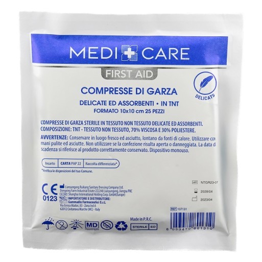 MEDICARE Garza Cot.10x10  25pz