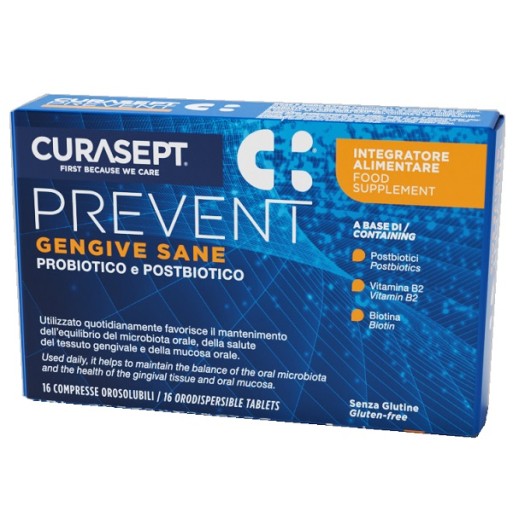 CURASEPT Prevent Gengive 16Cpr