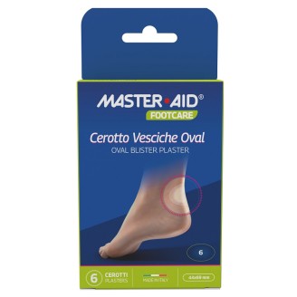 FOOTCARE Cer.Vesciche Ovale6pz