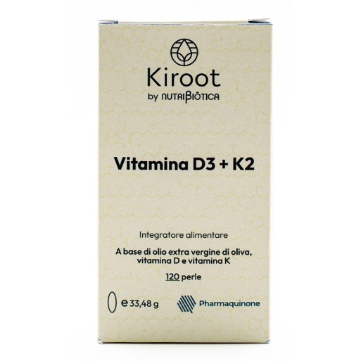 KIROOT VITAMINA D3+K2 120Perle