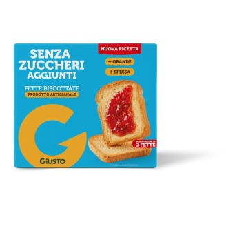 GIUSTO S/Z Fette Bisc.120g