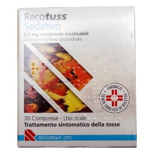 RECOTUSS Sedativo 30 Cpr Mast.