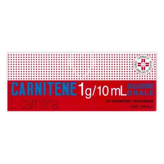 CARNITENE 10 Fl.Os 1g