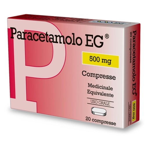 PARACETAMOLO  500mg 20Cpr EG