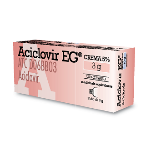 ACICLOVIR EG*CR 3G 5%