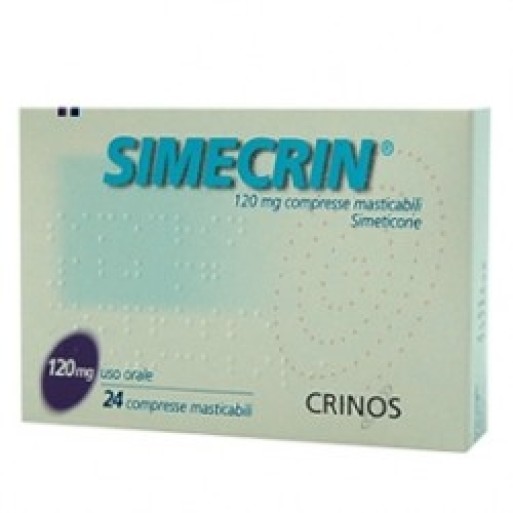 SIMECRIN*24CPR MAST 120MG