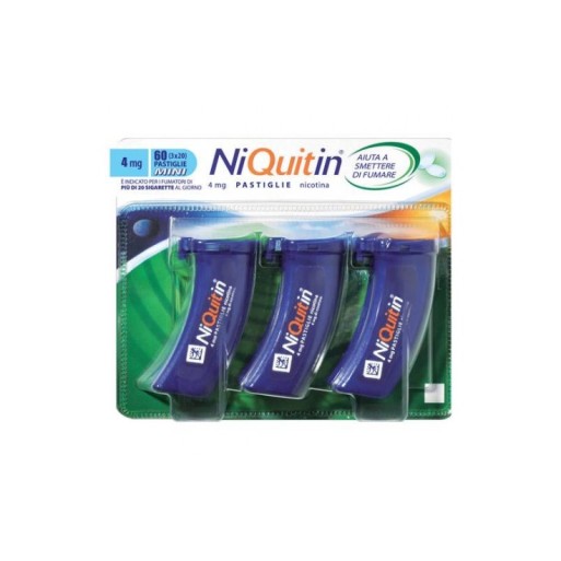 NIQUITIN Mini 60 Past.4mg