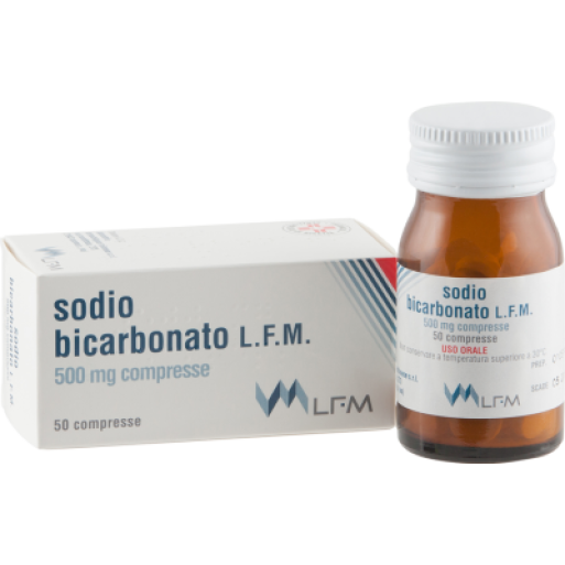 SODIO Bic. 500mg  50 Cpr LFM