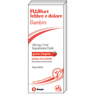 FLUIFORT Febb&Dol.Fragola150ml