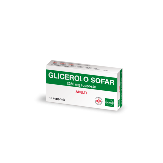 GLICEROLO*18Supp.Ad.2250mgALFA