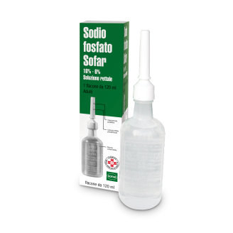 SODIO FOSFATO Rett.120ml SOFAR