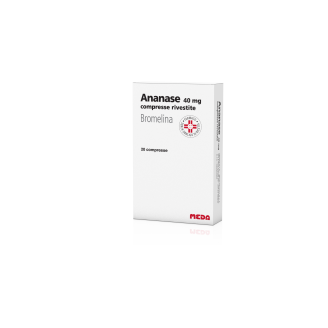 ANANASE*20CPR RIV 40MG