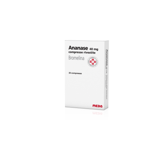 ANANASE*20CPR RIV 40MG