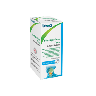 FLURBIPROFENE Coll.160ml TEVA