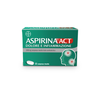 ASPIRINAACT DOL INF*12CPR 1G