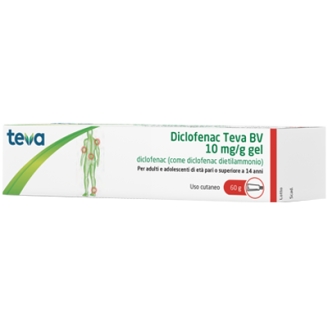 DICLOFENAC Gel 10mg/g  60gTEVA