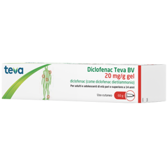 DICLOFENAC Gel 20mg/g  60gTEVA