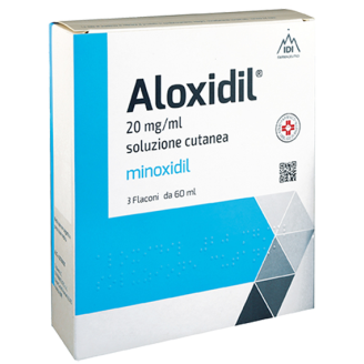 ALOXIDIL*SOLUZ 3FL 60ML20MG/ML