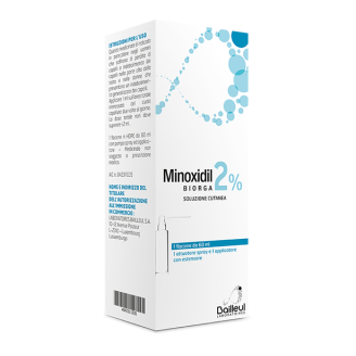 MINOXIDIL BIORGA*SOL CUT60ML2%