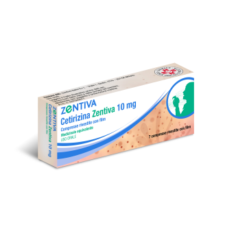 CETIRIZINA 10mg  7 Cpr ZTV