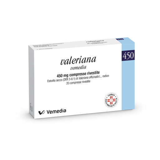 VALERIANA VMD*20Cpr Riv.450mg