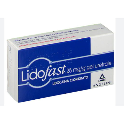 LIDOFAST Gel Uretrale 2,5% 15g