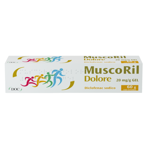 MUSCORIL DOLORE Gel  60g/20mg