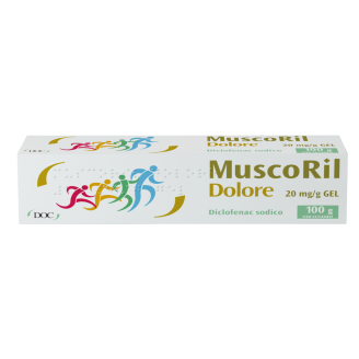 MUSCORIL DOLORE Gel 100g/20mg
