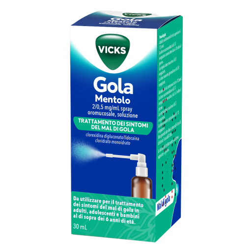 VICKS Gola Spray Mentolo 30ml