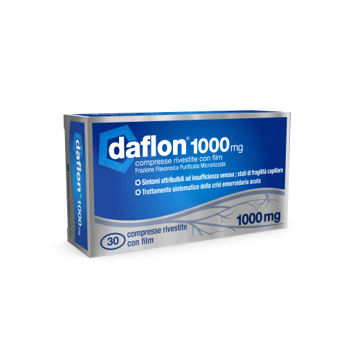 DAFLON-1000 30 Cpr 1000mg