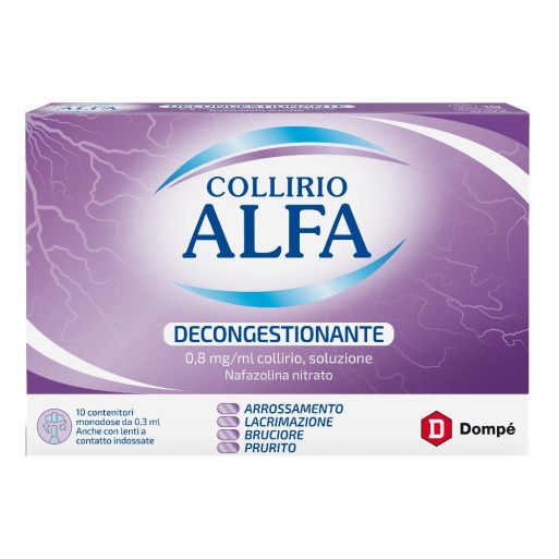 COLLIRIO ALFA DEC*10CONT 0,3ML