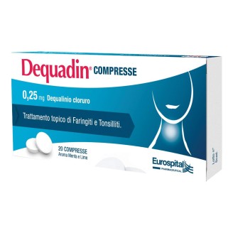 DEQUADIN*20CPR 0,25MG