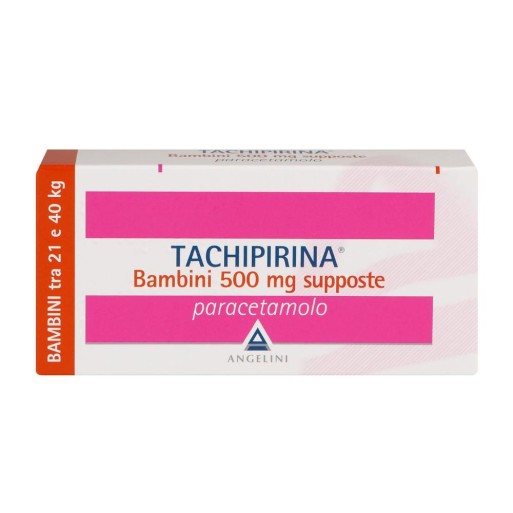 TACHIPIRINA*BB 10SUPP 500MG