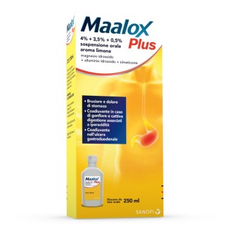 MAALOX PLUS*OS SOSP 4+3,5+0,5%