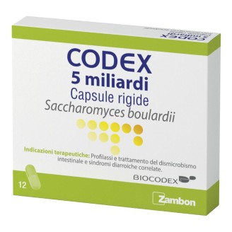 CODEX*12CPS 5MLD 250MG