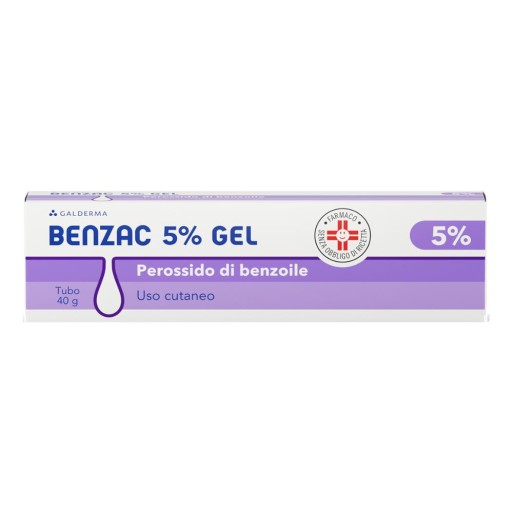 BENZAC*GEL 40G 5%