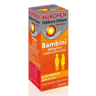 NUROFEN FEBBRE D*200MG/5ML ARA