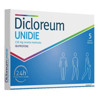 DICLOREUM UNIDIE*5CER 136MG24H